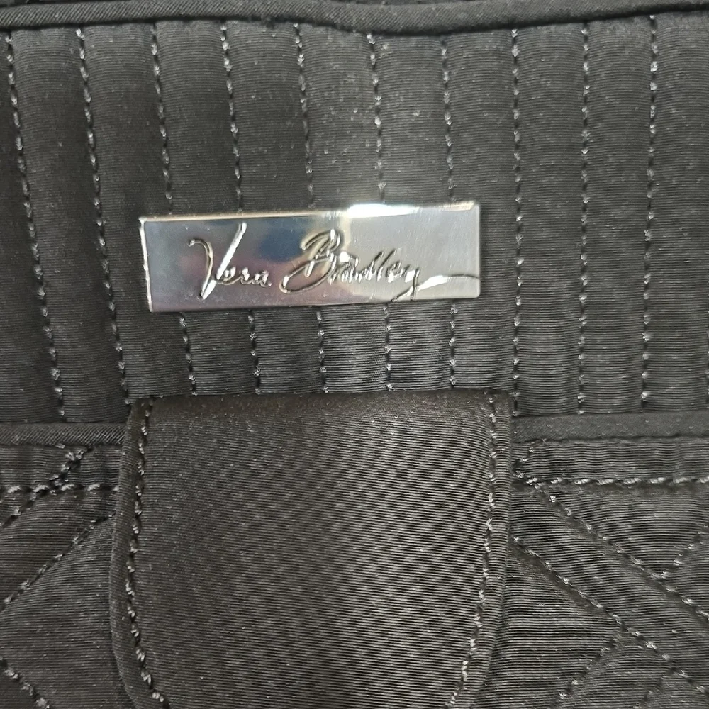 Diper Bag - Vera Bradley Black Quilted Bag